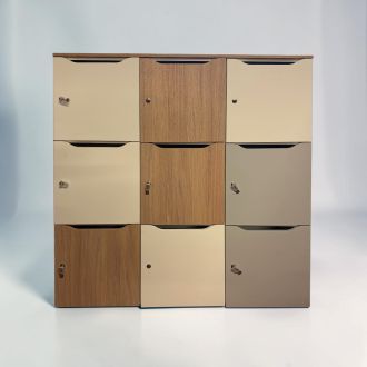 Second Hand Narbutas 9 Door Storage Locker - Front