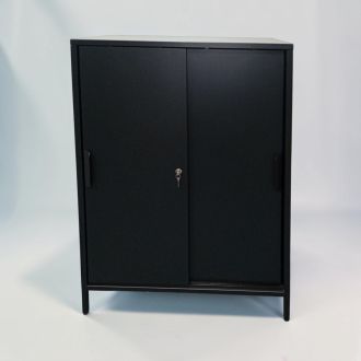 Used Anthracite Cupboard - Front