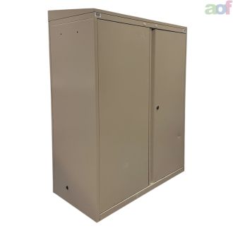 Used Bisley Pastel Pink Cupboard