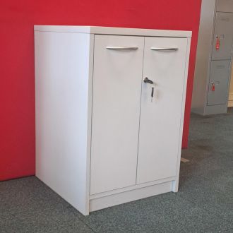 Used Light Grey Metal Cupboard