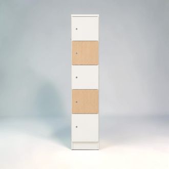 Second Hand 5 Door Locker Set - Front