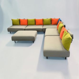 Second Hand Noti Modular Corner Sofa with Ottoman - Main