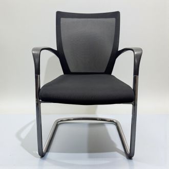 Used Techo Sidiz T50C Mesh Back Meeting Chair - Front