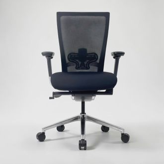 Used Sidiz Office Chair - Chrome Base - Front