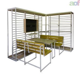 Used Open Meeting Booth