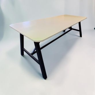 Used White Poseur Table