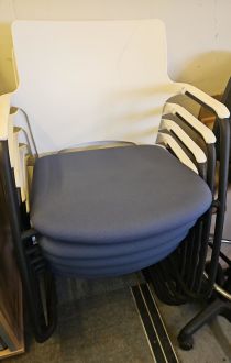 Used Stacking Chairs - Set of 5