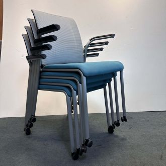 Used Steelcase Reply Chairs - Set of 4
