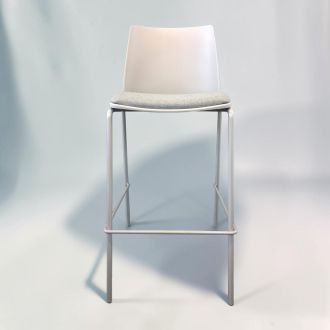 Second Hand Narbutas High Back Bar Stool - Front