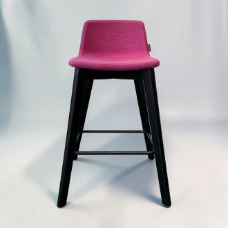 Second Hand Narbutas Upholstered Bar Stool - Front Short