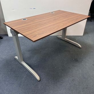 Used Techo Walnut Office Desk