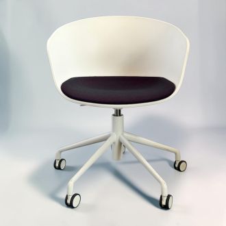 Second Hand HAY About A Chair AAC24 – Dark Purple & White - Front