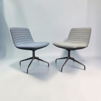 Second Hand Elite Fabric Visitor Chairs - Set of 2