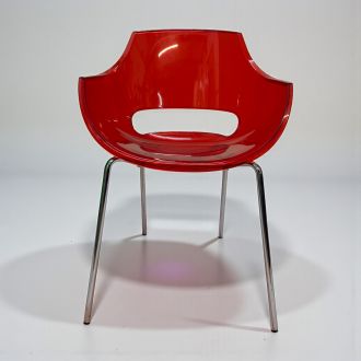 Used Frovi Red Visitor Chair - Front