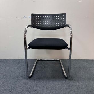 Used Vitra Visavis Meeting Chair - Chrome Frame
