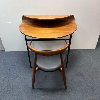 Used Walnut Table & Chair Set
