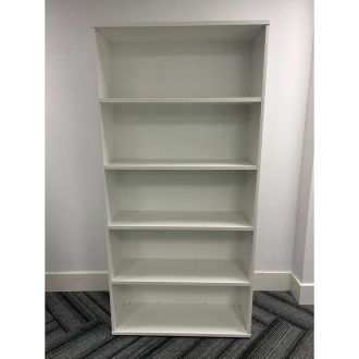Second Hand White Bookcase