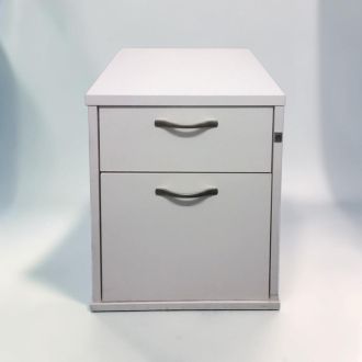 Used White 2 Drawer Pedestal