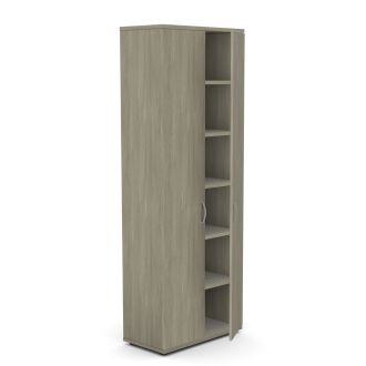 Unite Plus 2 Door Wooden Cupboard - 2210mm-Wood - Arctic Oak