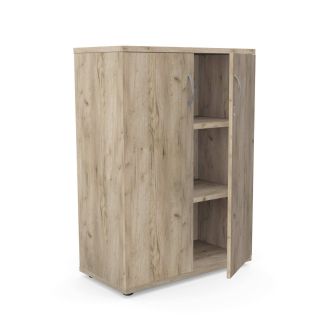 Unite 2 Door Wooden Cupboard-Grey Craft Oak-1130mm
