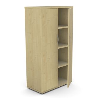 Unite Plus 2 Door Wooden Cupboard - 1490mm-Wood - Maple