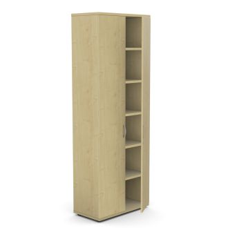 Unite Plus 2 Door Wooden Cupboard - 2210mm-Wood - Maple