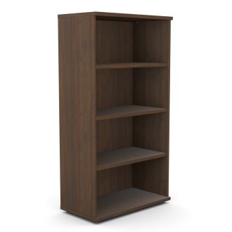Unite Plus Wooden Bookcase - 1490mm-Wood - Antique Walnut