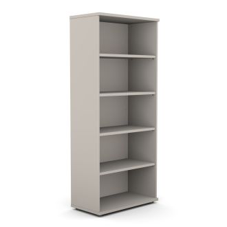 Unite Plus Wooden Bookcase - 1850mm-Wood - Cashmere