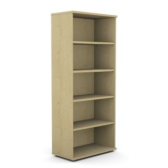 Unite Plus Wooden Bookcase - 1850mm-Wood - Maple