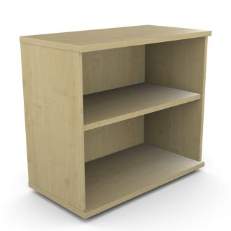 Unite Plus Wooden Bookcase - 725mm-Wood - Maple