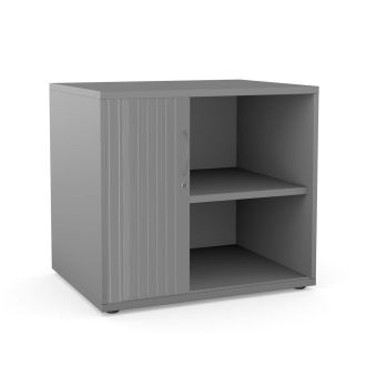 Unite Plus Tambour Cupboard-Grey