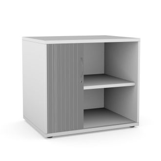 Unite Plus Tambour Cupboard-White