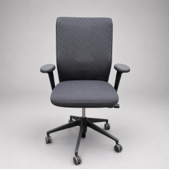 Second Hand Vitra ID Task Chair - Dark Grey - Front