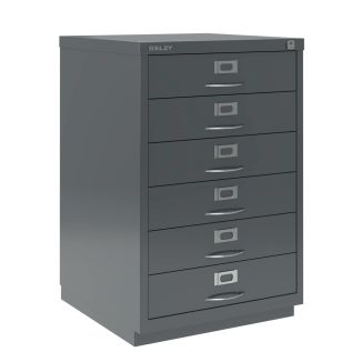 6 Drawer F Series - Classic Front - Anthracite Grey