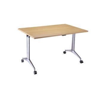Karbon Rectangular Flip Top Table - 1200mm - Light Oak