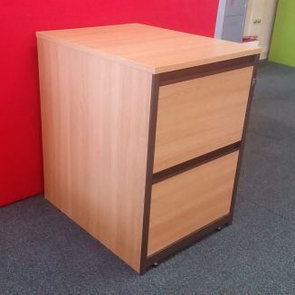 Second Hand Oak 4 Drawer Filing Cabinet