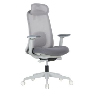 One Series Pro Grey Mesh Back Task Chair in Grey