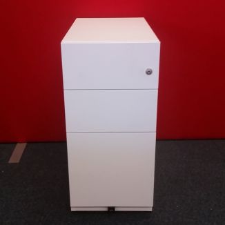 Used Bisley Note Slimline 3 Drawer Pedestal