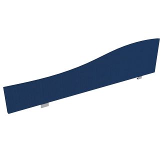 Classic Desk Mounted Office Screen - Wave