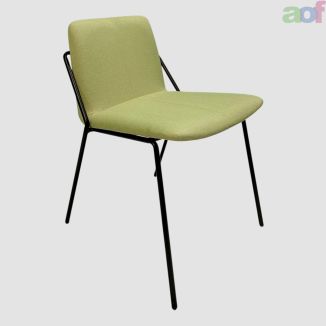 Second Hand Fabric Lobby Chair - Green