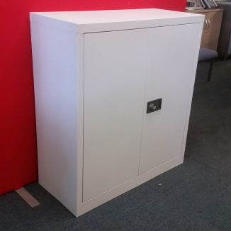 Used Light Grey Stationery Cupboard
