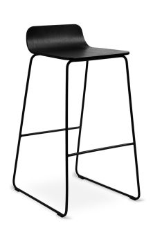 Howard High Stool - Black Ash