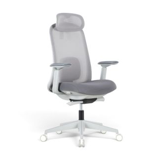 One Series Pro Grey Mesh Back Task Chair in Grey