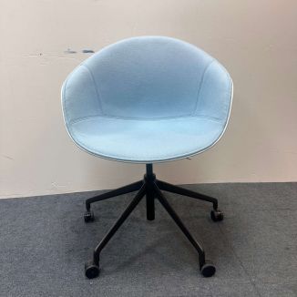 Used Allermuir Kin Tub Chair - Pastel Blue