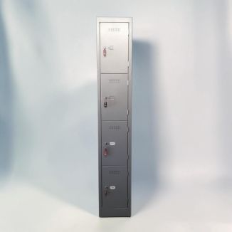 Used Silver 4 Door Storage Locker