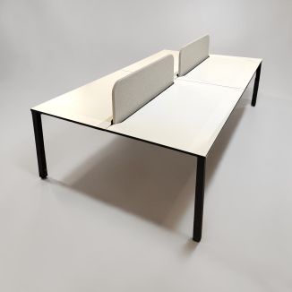 Second Hand Teco 4 Person Bench Desk - Main