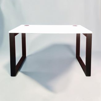 Ex-Display Unite Bench Desk - Black Square Legs