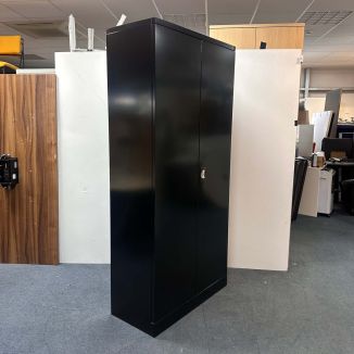 Used Black Stationery Cupboard