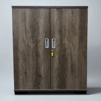 Used Rustic Oak Cupboard - Front