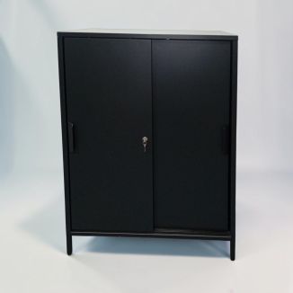 Used Anthracite Cupboard - Front